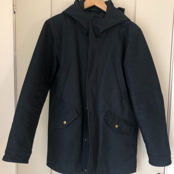 Octobre Editions Peter Parka – Size S, Navy - Picture 3 of 6
